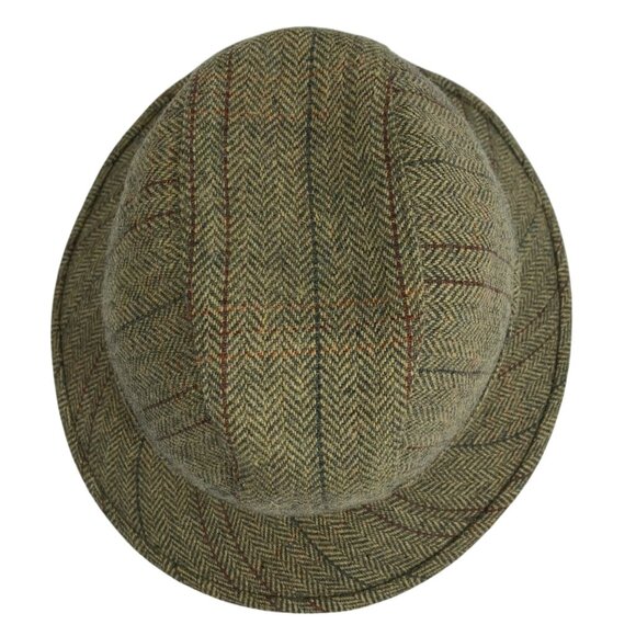 San Diego Hat Company Fedora Wool Blend Tweed Hat Lined Men's Size OS - Picture 5 of 8